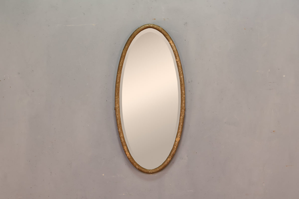 Antique Oval Mirror