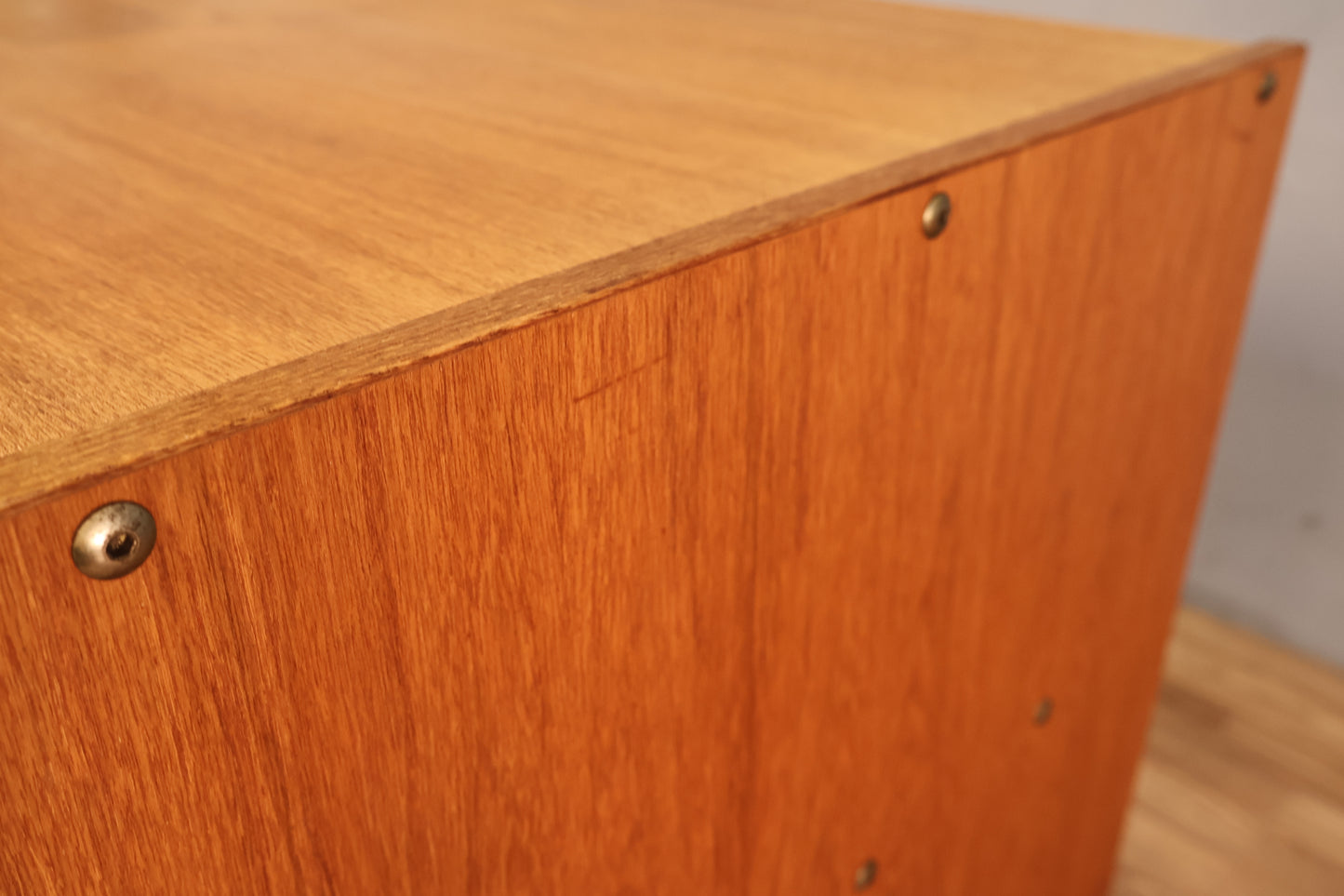 Danish Teak 2-Drawer Desk