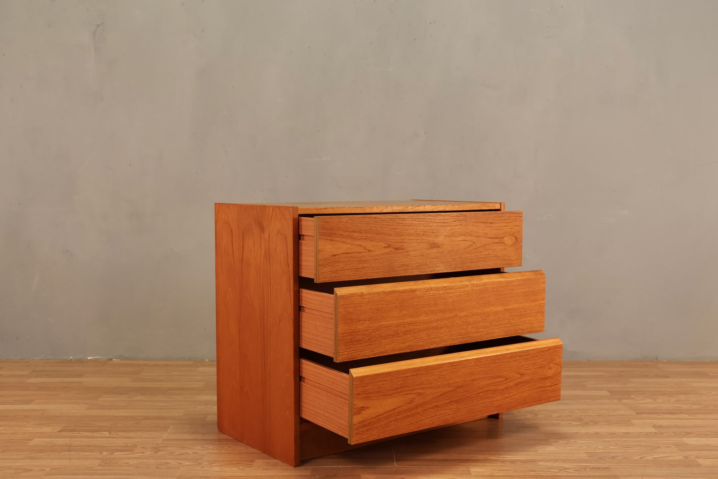 Danish Teak 3-Drawer Commode