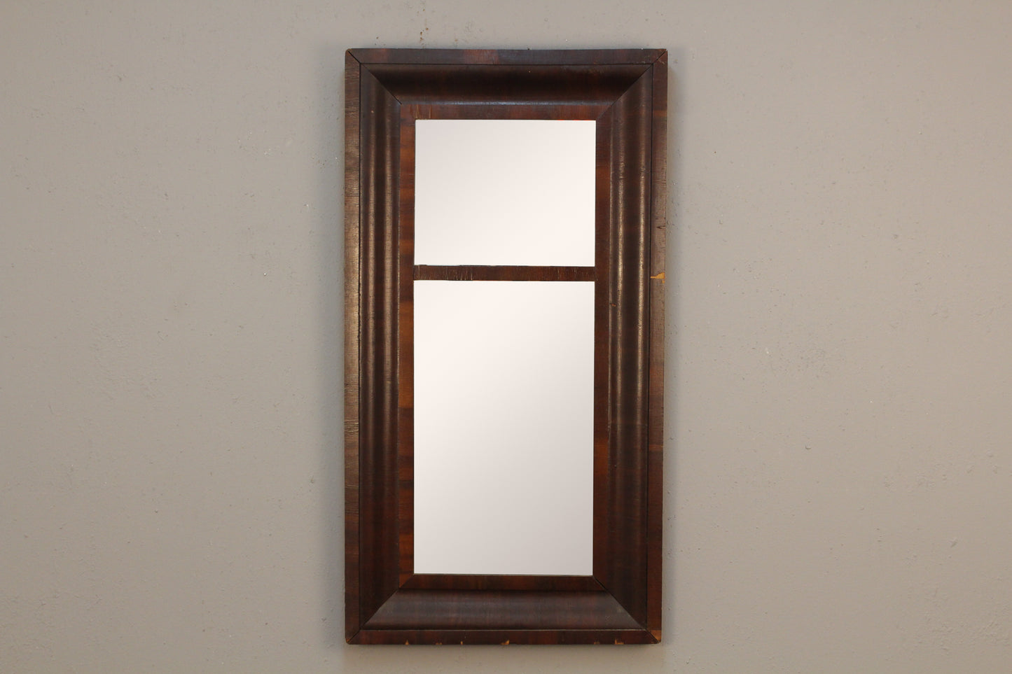 1800s Paneled Ogee Mirror