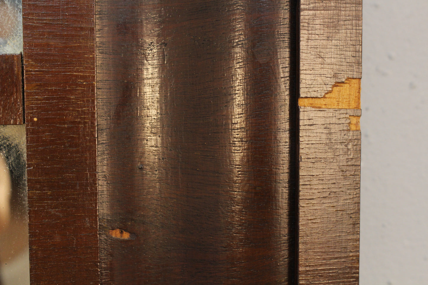 1800s Paneled Ogee Mirror