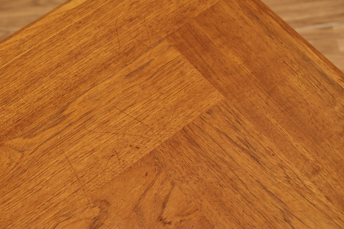 Large Vejle Teak Square End Table