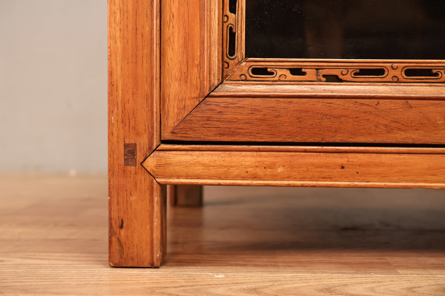 Compact Craftsman Glass-Front Cabinet - ONLINE ONLY