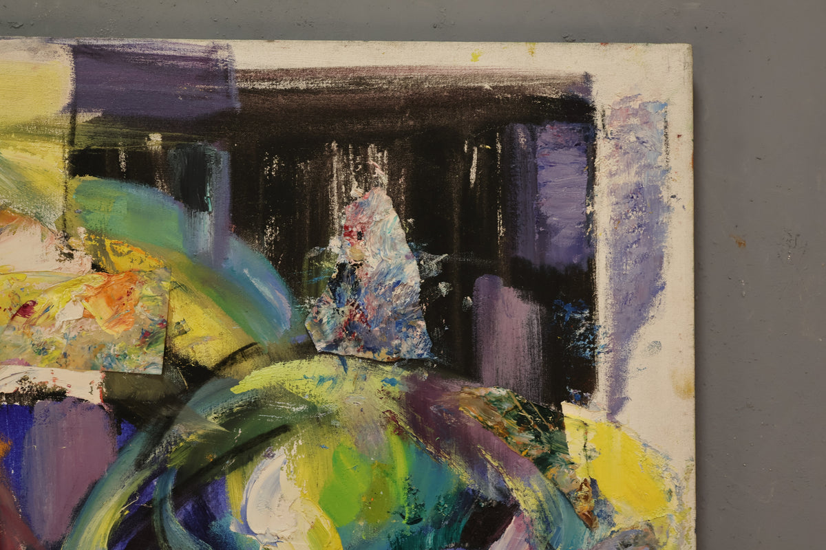 Large "Vibrant Dance" Painting