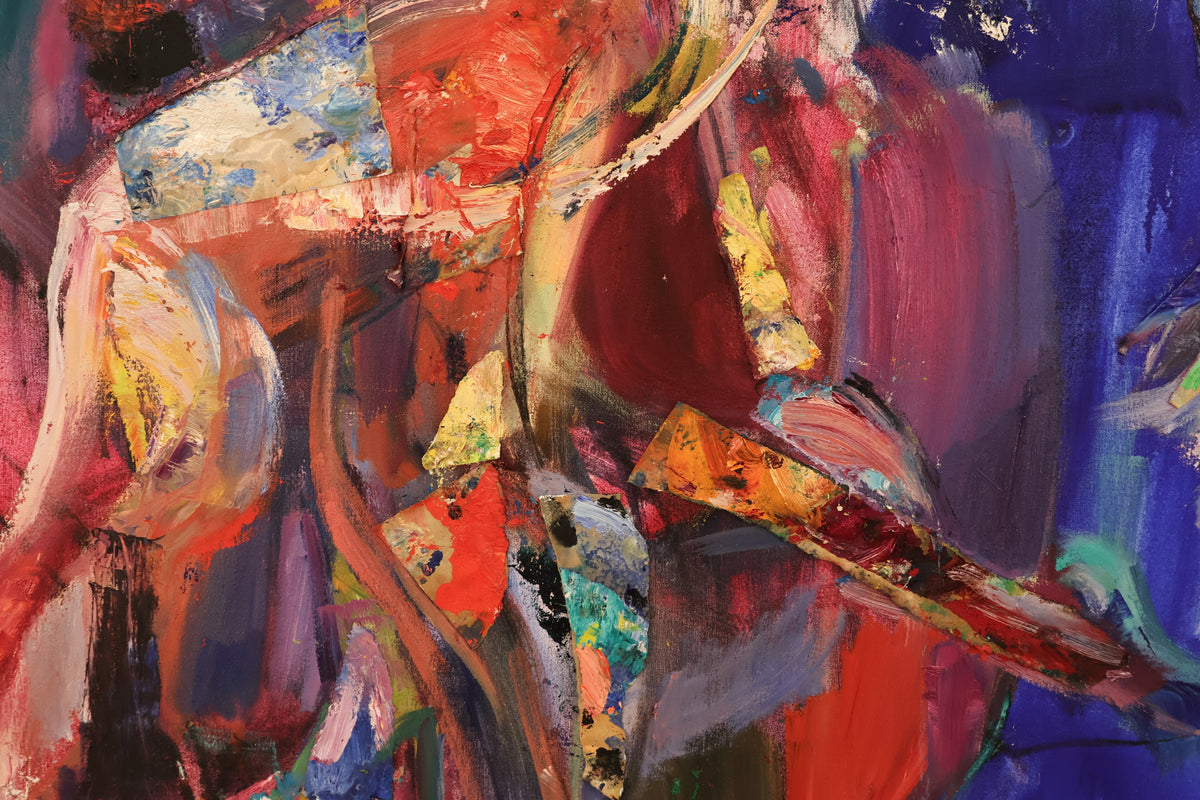 Large "Vibrant Dance" Painting