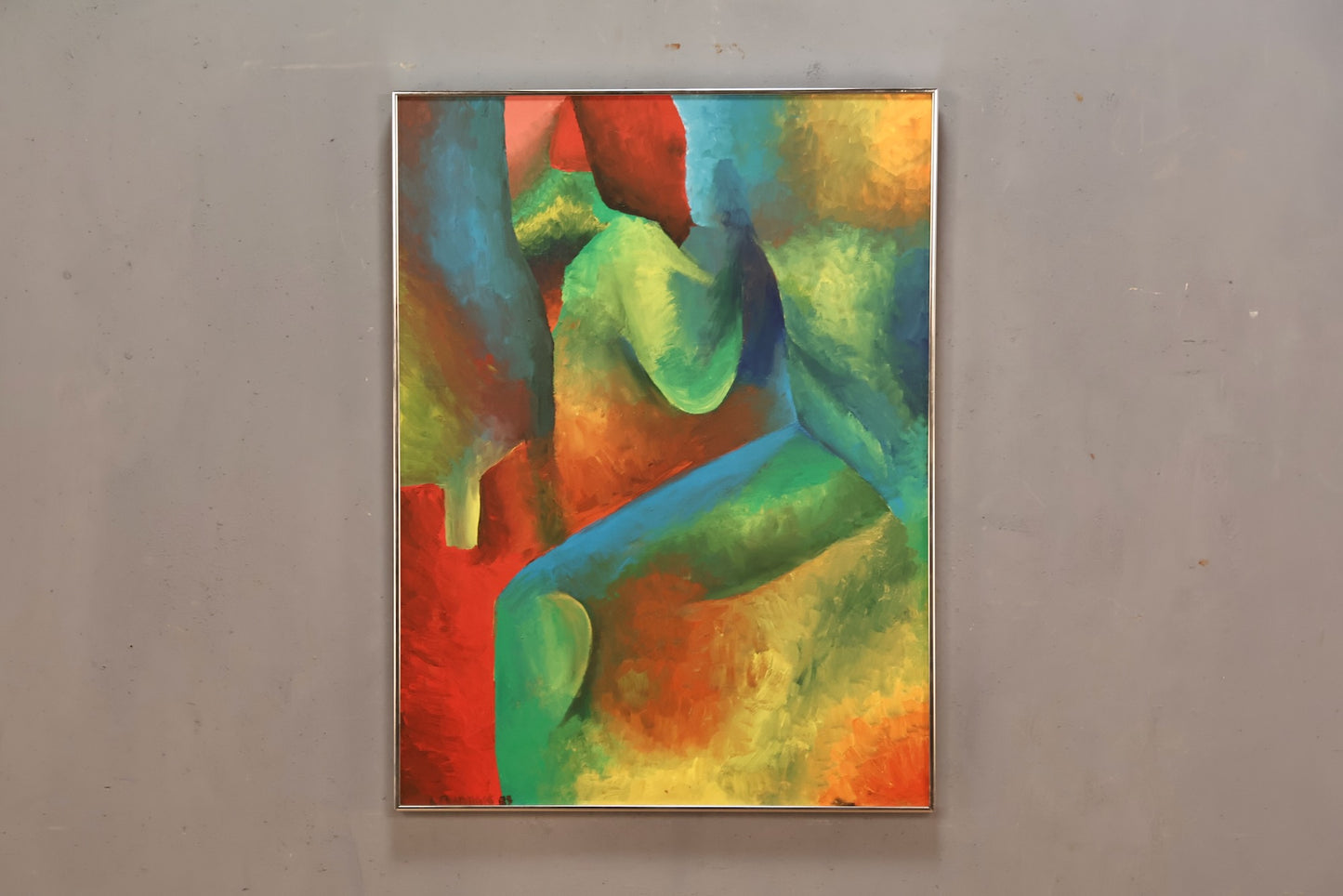 Abstract Figure Study Painting