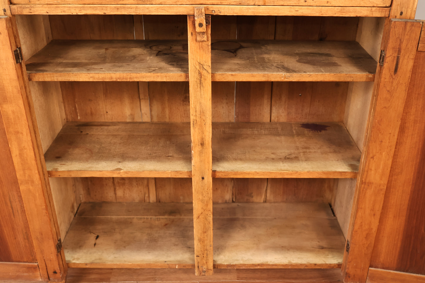Antique Pine 2-Door Cabinet - ONLINE ONLY