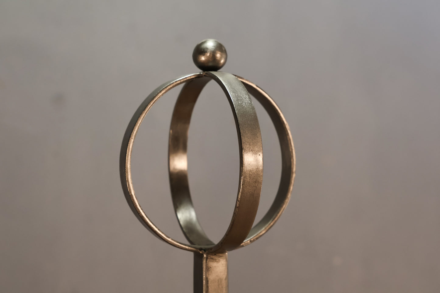 Steel & Marble Curlicue Side Table Floor Lamp - ONLINE ONLY