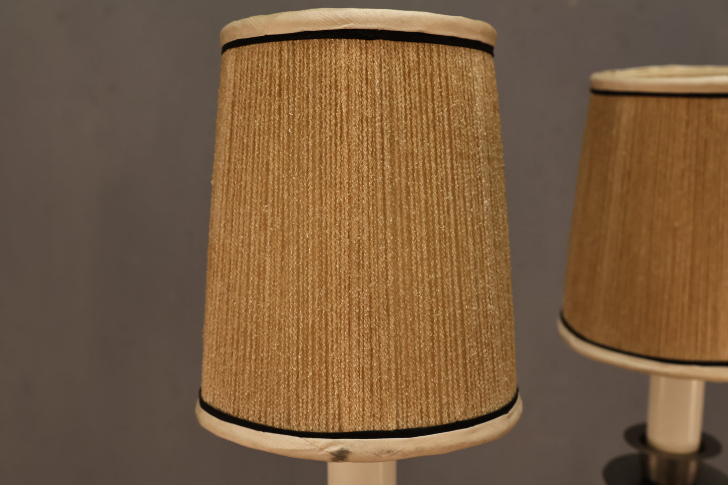 Steel & Marble Curlicue Side Table Floor Lamp - ONLINE ONLY