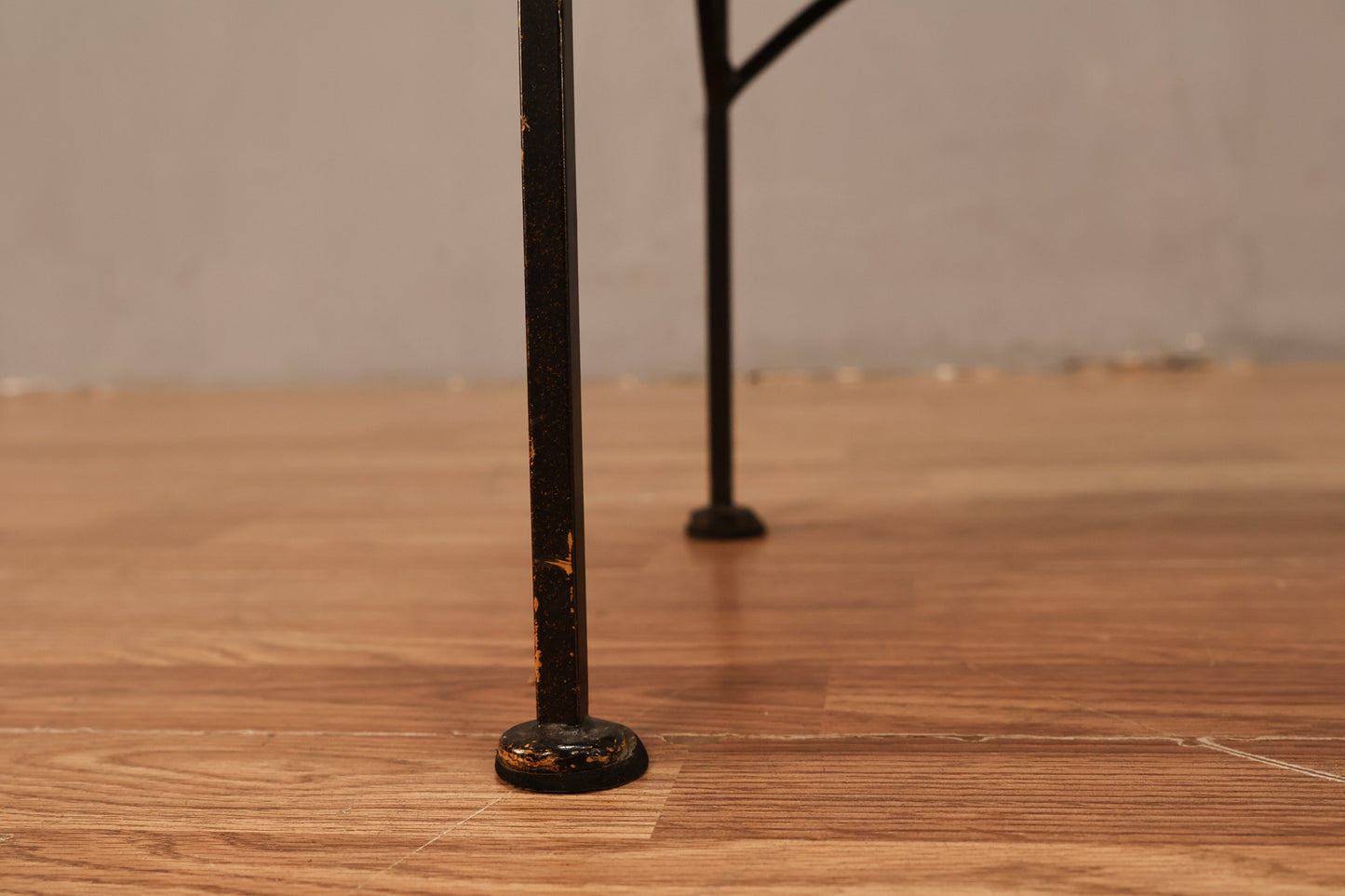 Rattan & Iron Chest Side Table - ONLINE ONLY