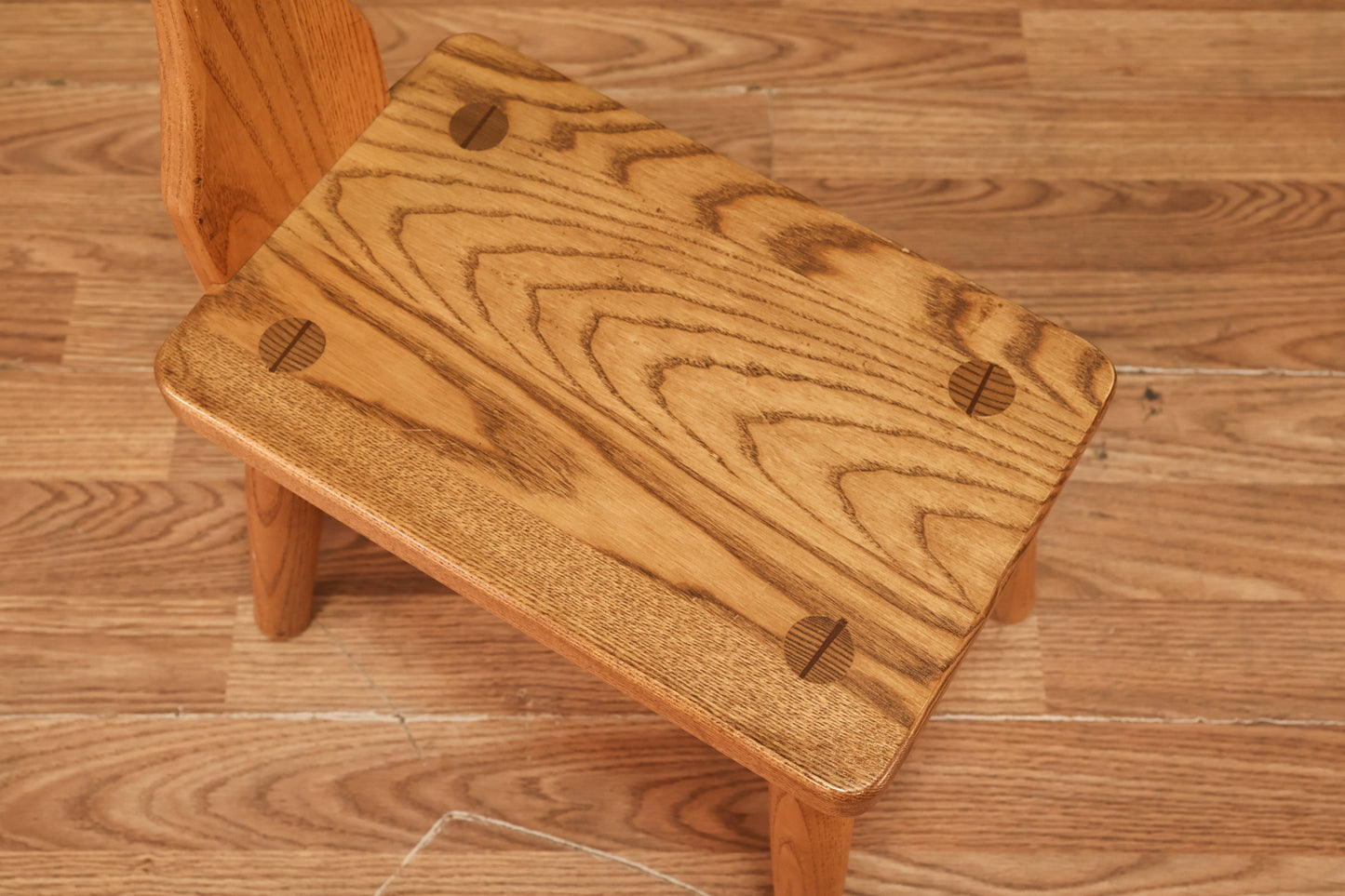 Small Simple Oak Stool