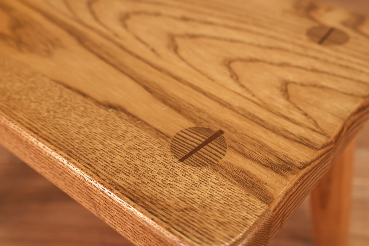 Small Simple Oak Stool