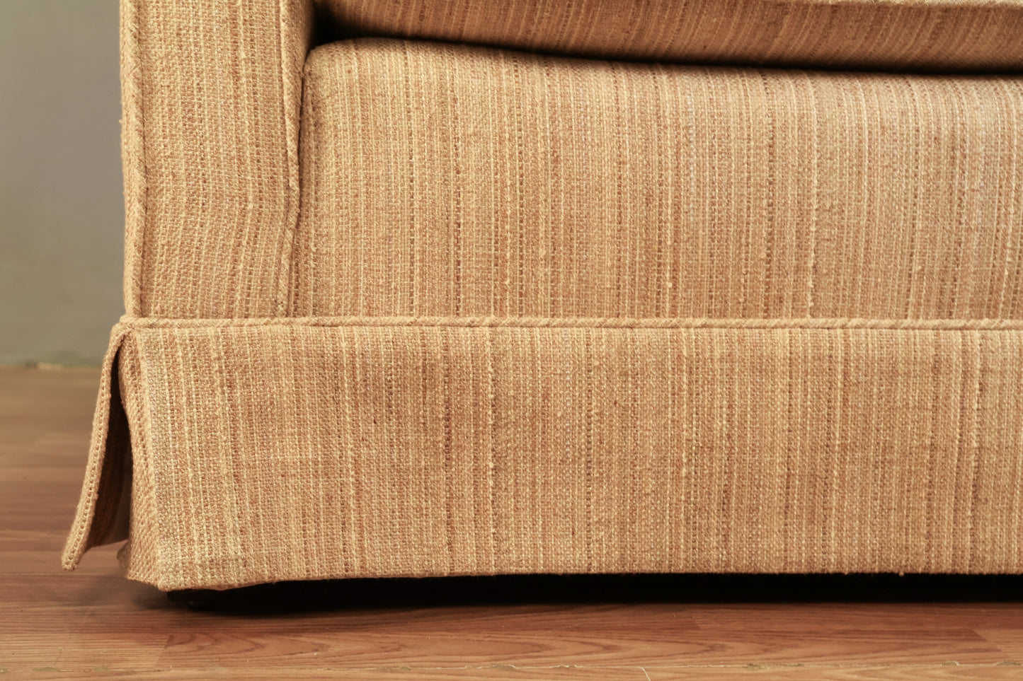Oatmeal Tufted Sofa - ONLINE ONLY