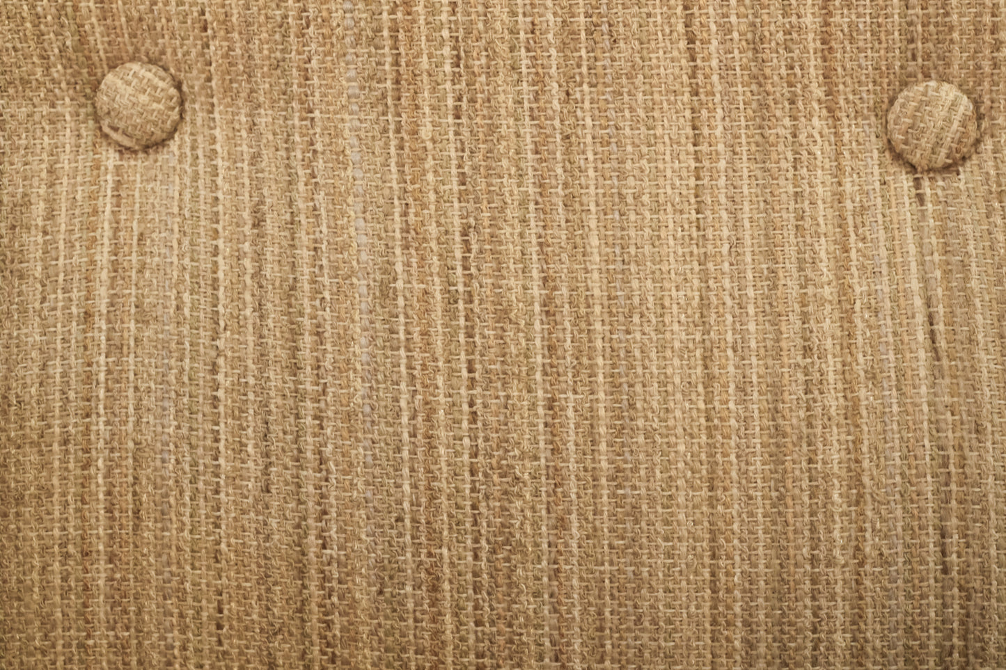 Oatmeal Tufted Sofa - ONLINE ONLY