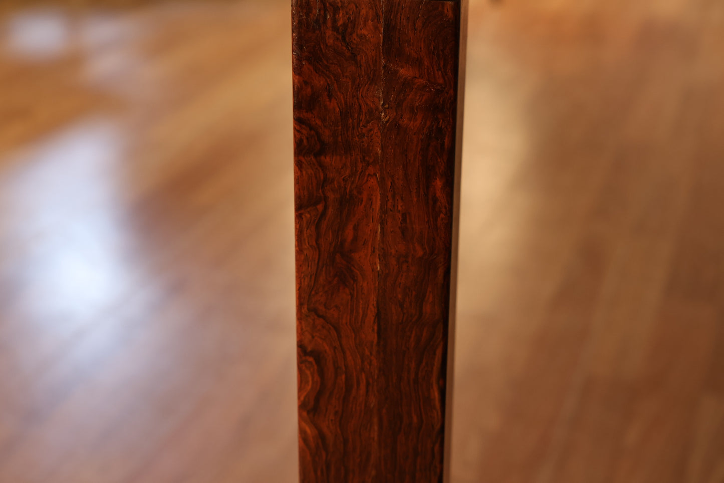 Dyrlund Danish Mixed-Wood Dining Table with Leaf