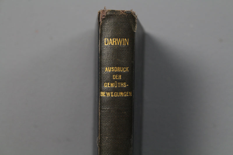 1884 Charles Darwin "The Expression" German Book