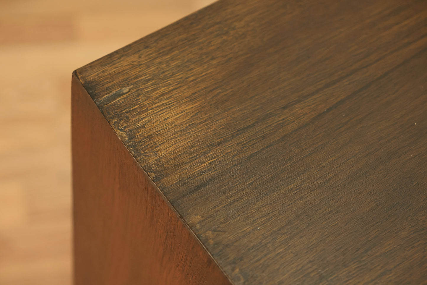 Simple Dark Divided Shelf
