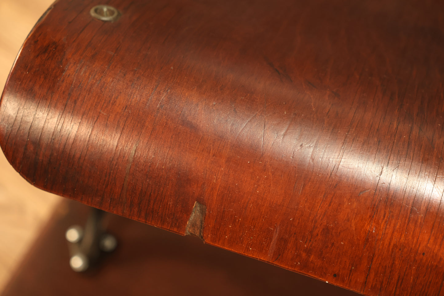 Antique 3-Seat Theater Bench - ONLINE ONLY