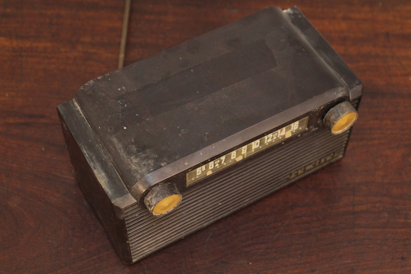 1950s Admiral Bakelite Tube Radio