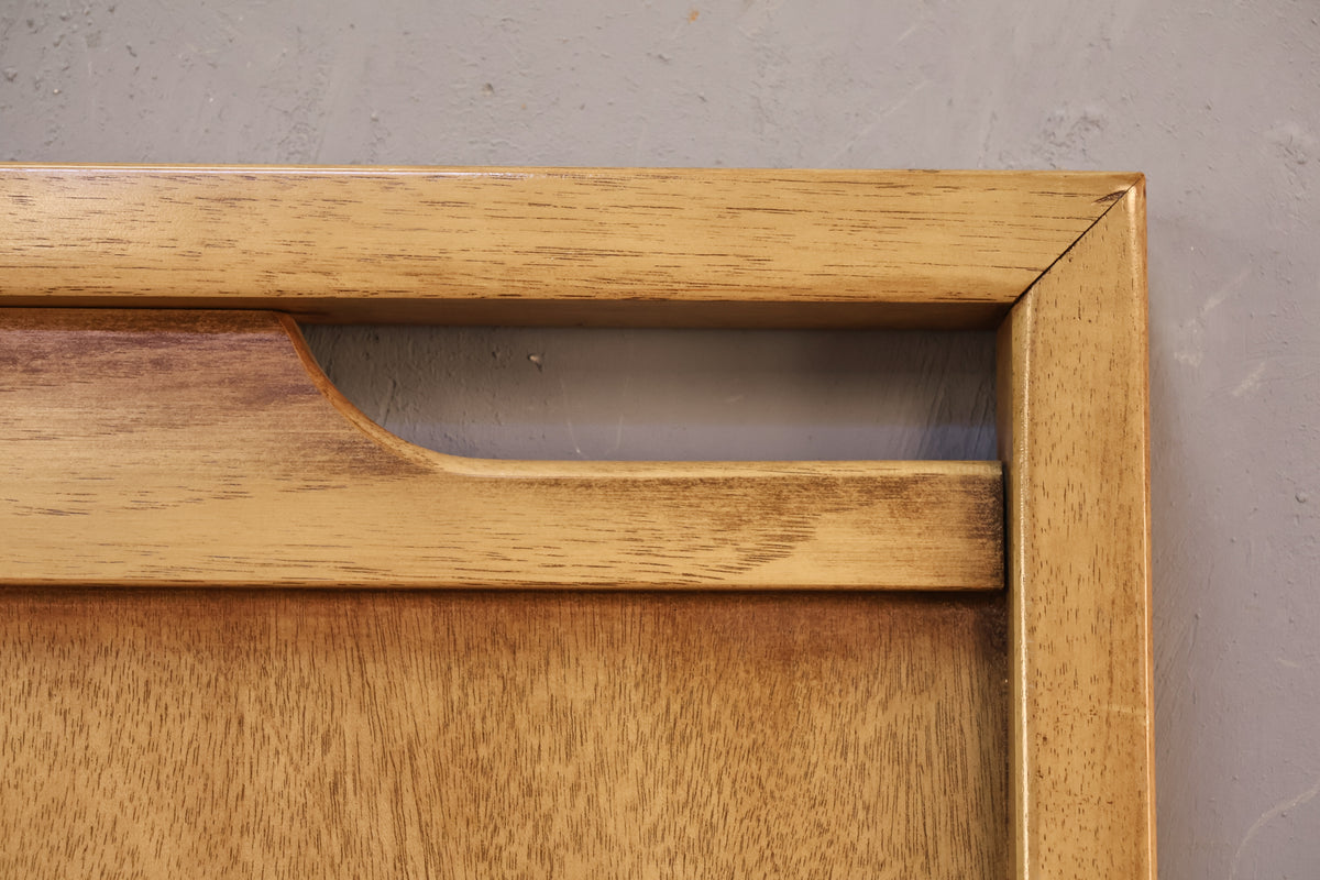 Mid Century Sable Full Bed Frame