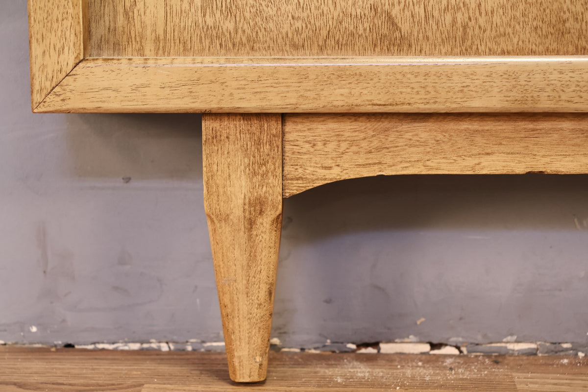 Mid Century Sable Full Bed Frame