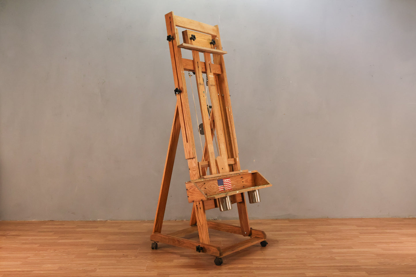 Large Oak Easel - ONLINE ONLY