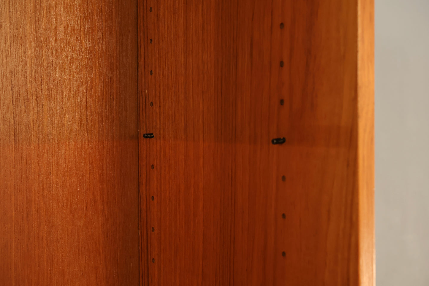 Large Teak 7-Tier Bookshelf