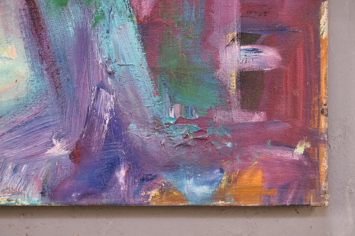 Large "Bold Bride" Abstract Painting