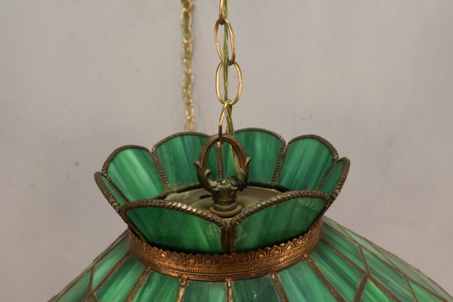 Tutti Frutti Stained Glass Swag Lamp