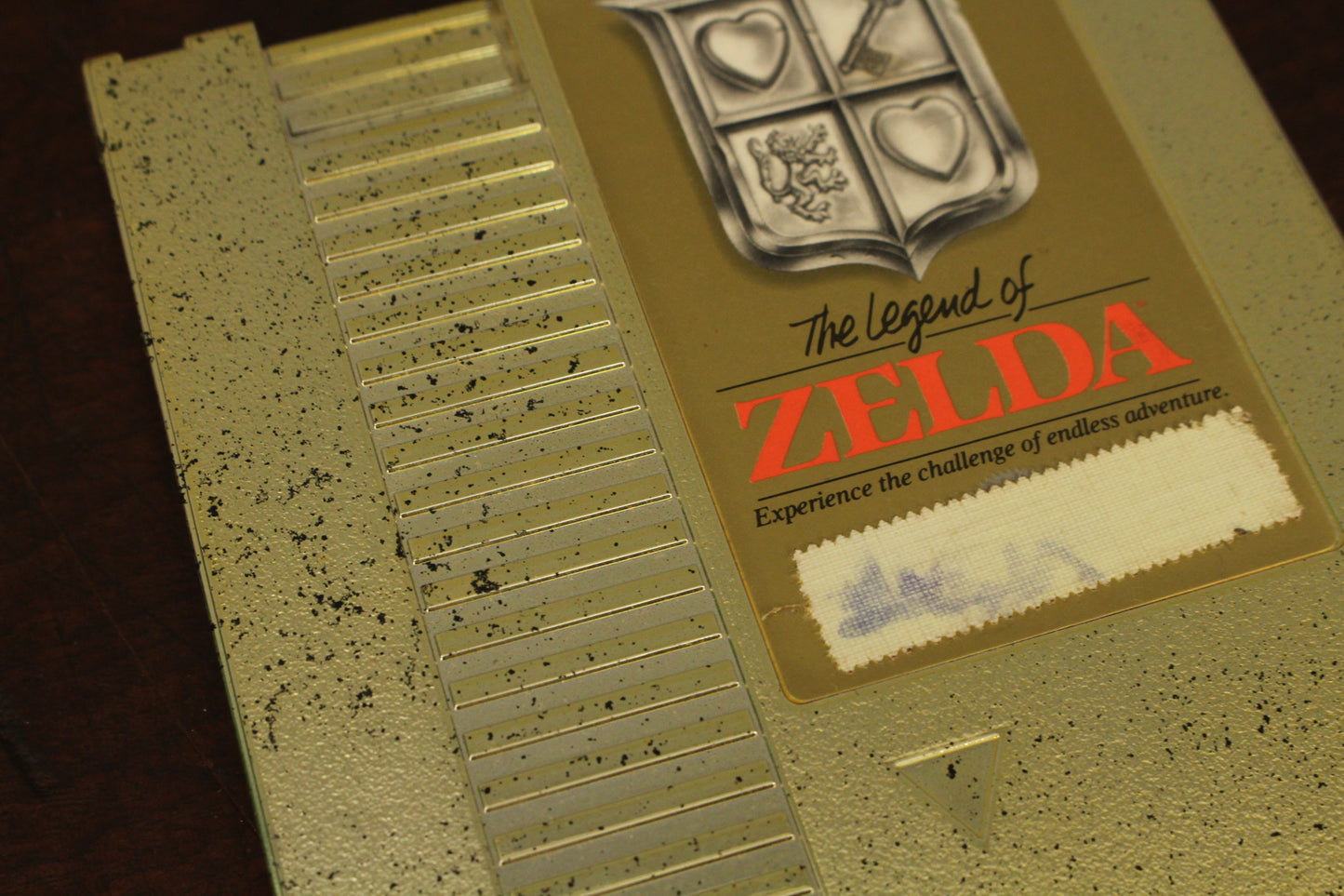 "Legend of Zelda" Gold Cartridge NES Game