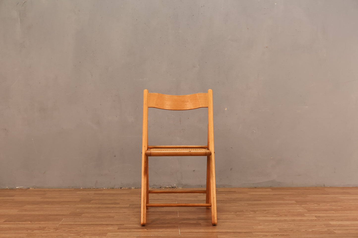 Beechwood & Cane Folding Chair - ONLINE ONLY