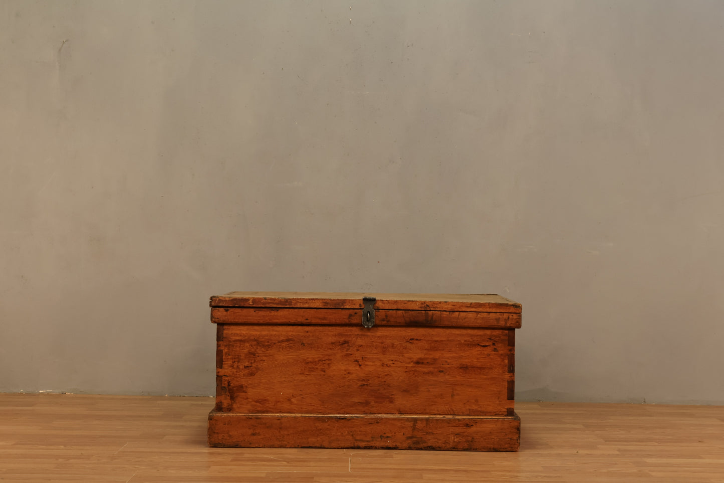 Antique Rustic Dovetailed Chest