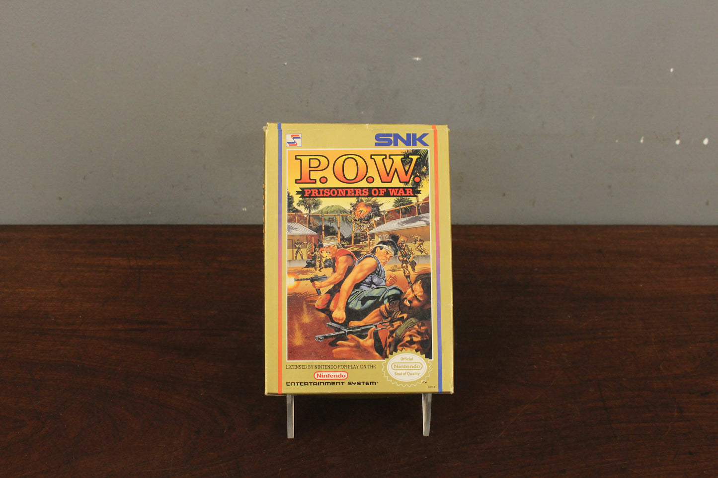 "Prisoners of War" Nintendo NES Game (CIB)