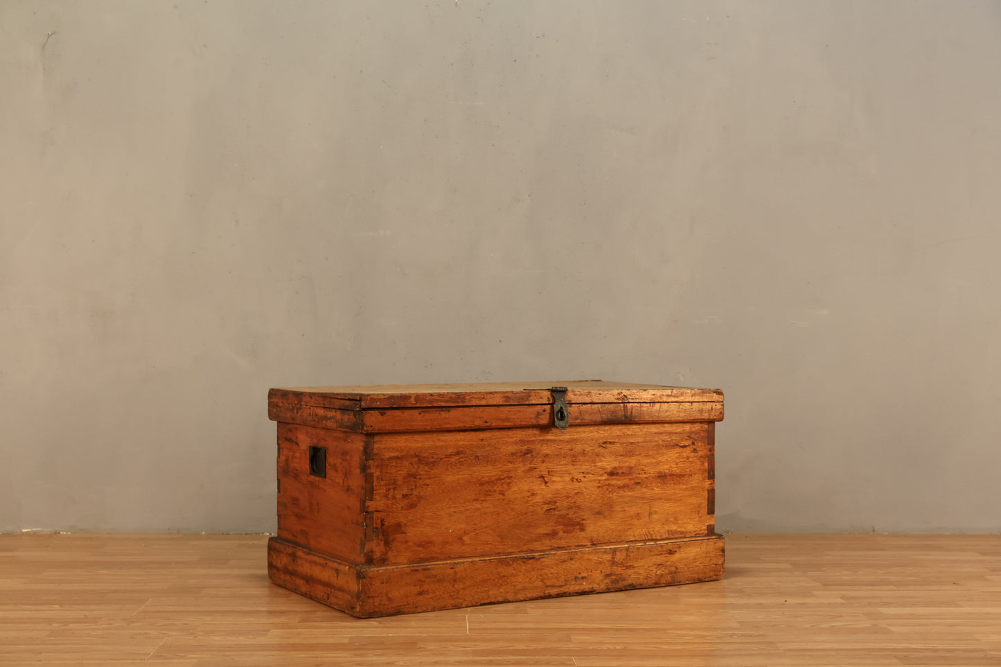 Antique Rustic Dovetailed Chest