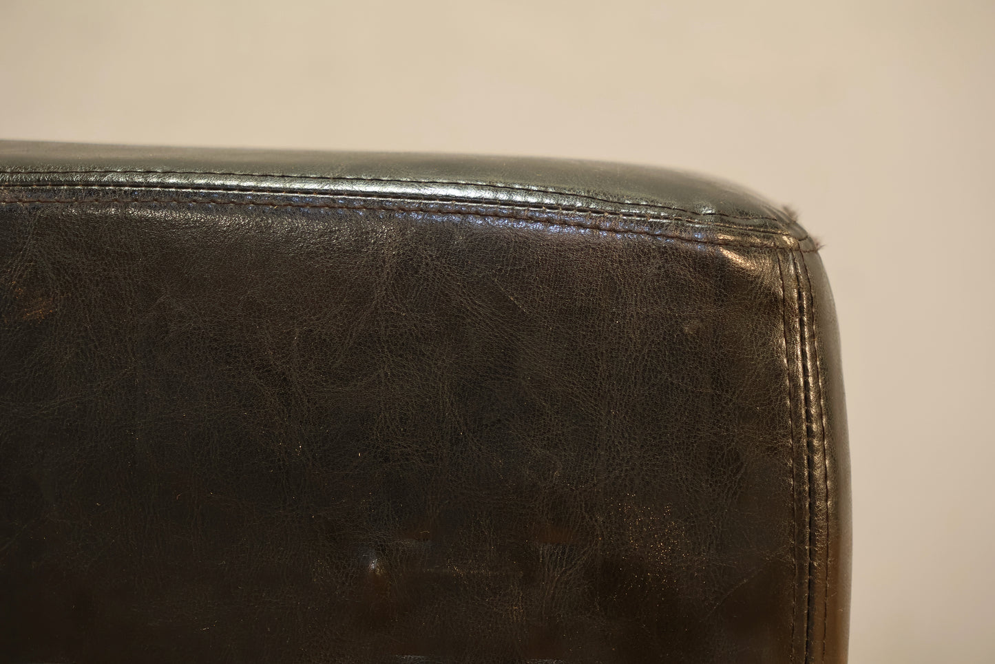 Modern Black Cocktail Ottoman - ONLINE ONLY