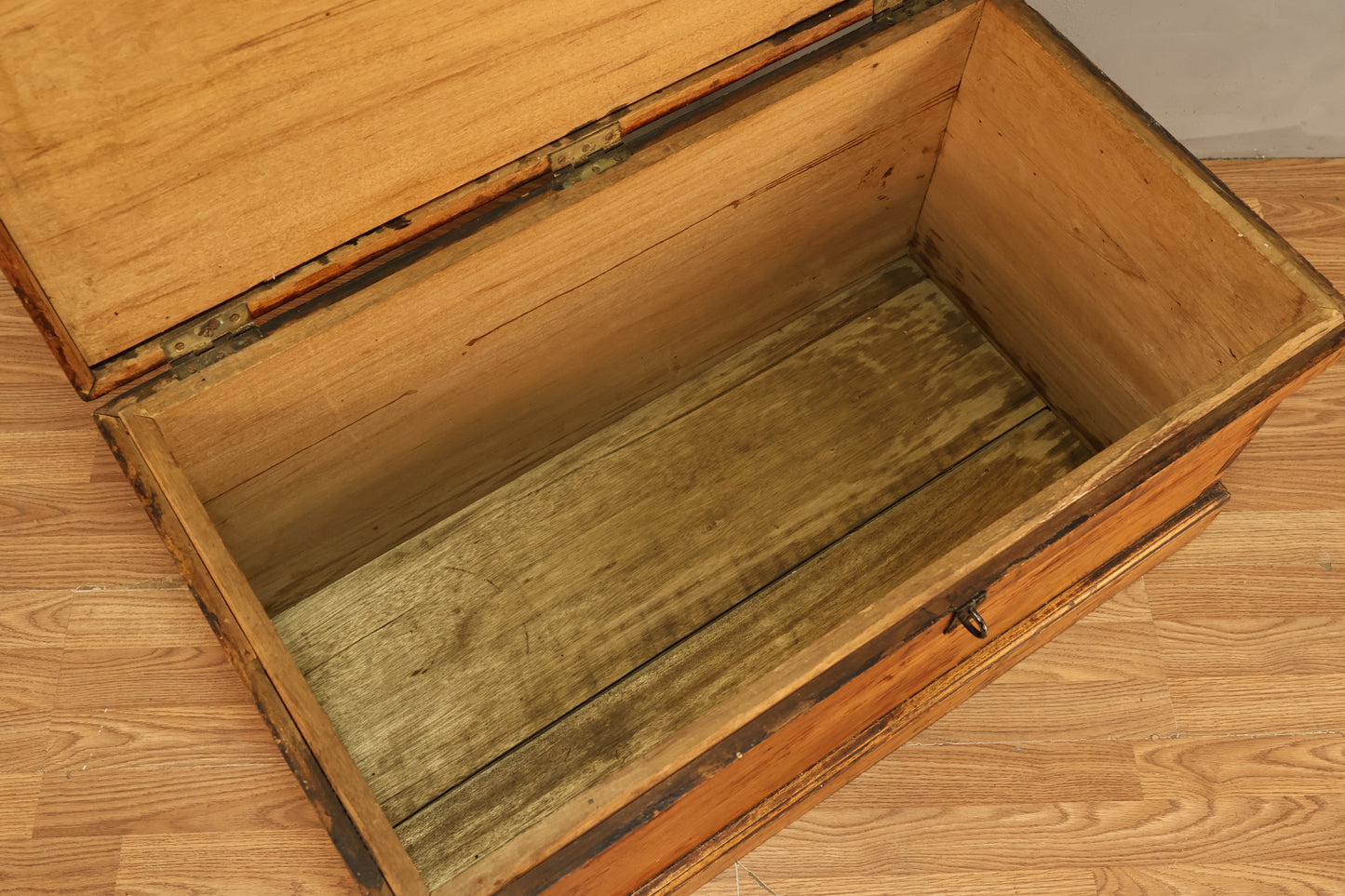 Antique Rustic Dovetailed Chest