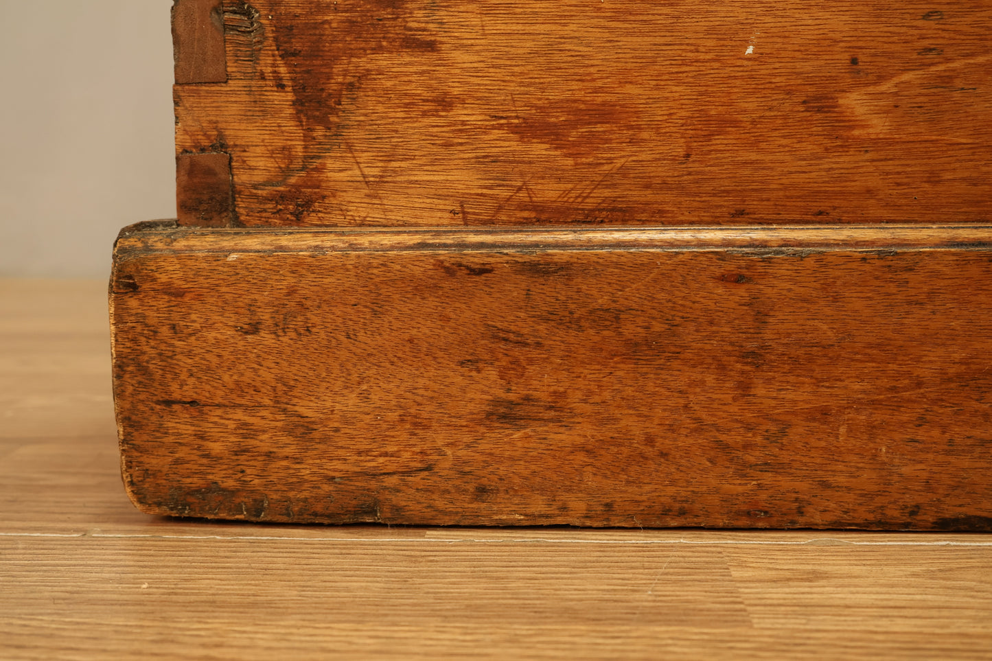 Antique Rustic Dovetailed Chest