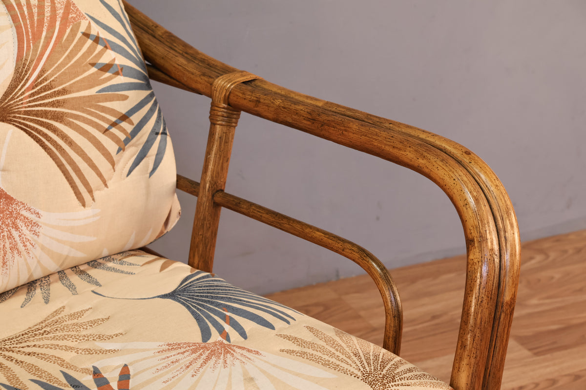 Lane Venture Rattan & Palm Sofa - ONLINE ONLY