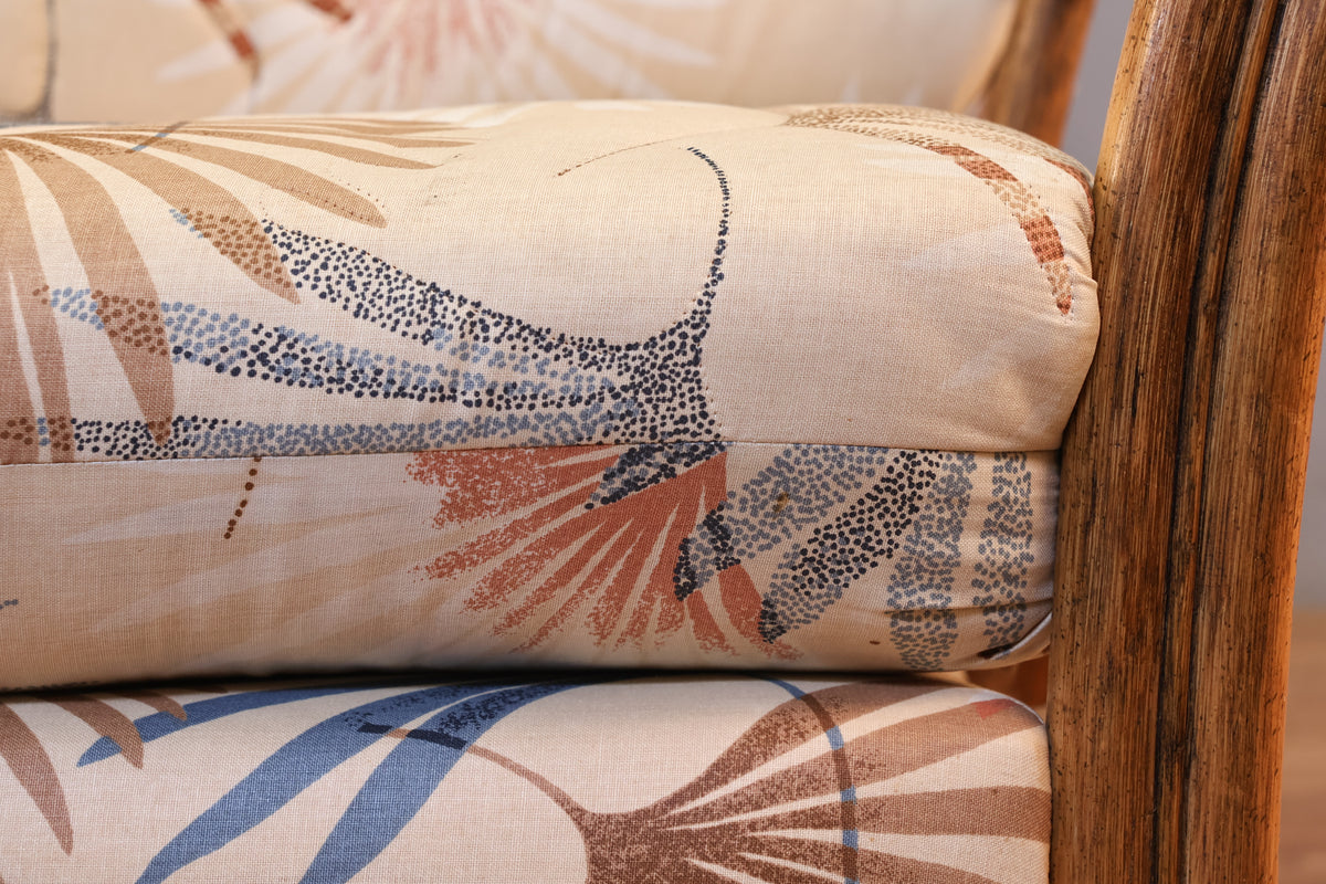 Lane Venture Rattan & Palm Sofa - ONLINE ONLY