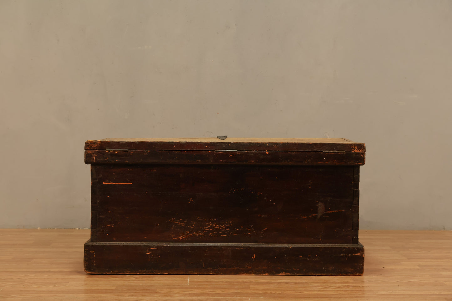 Antique Rustic Dovetailed Chest