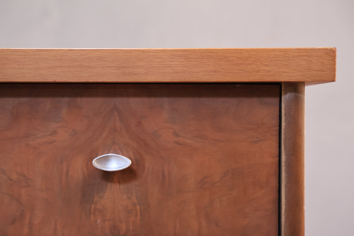 Mid Century Walnut 6-Drawer Dresser