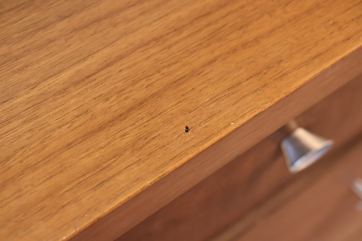 Mid Century Walnut 6-Drawer Dresser