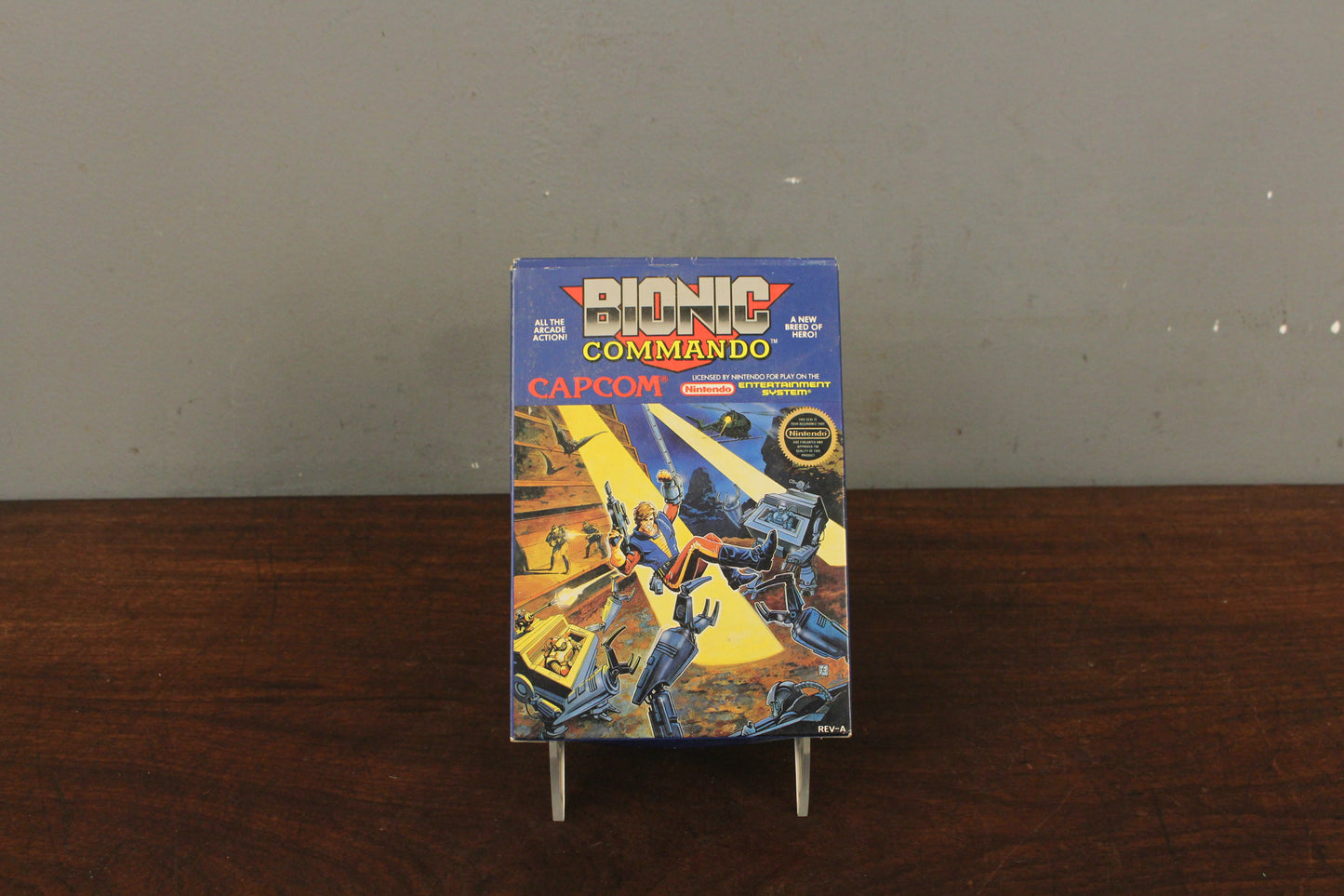 "Bionic Commando" Nintendo NES Game (CIB)