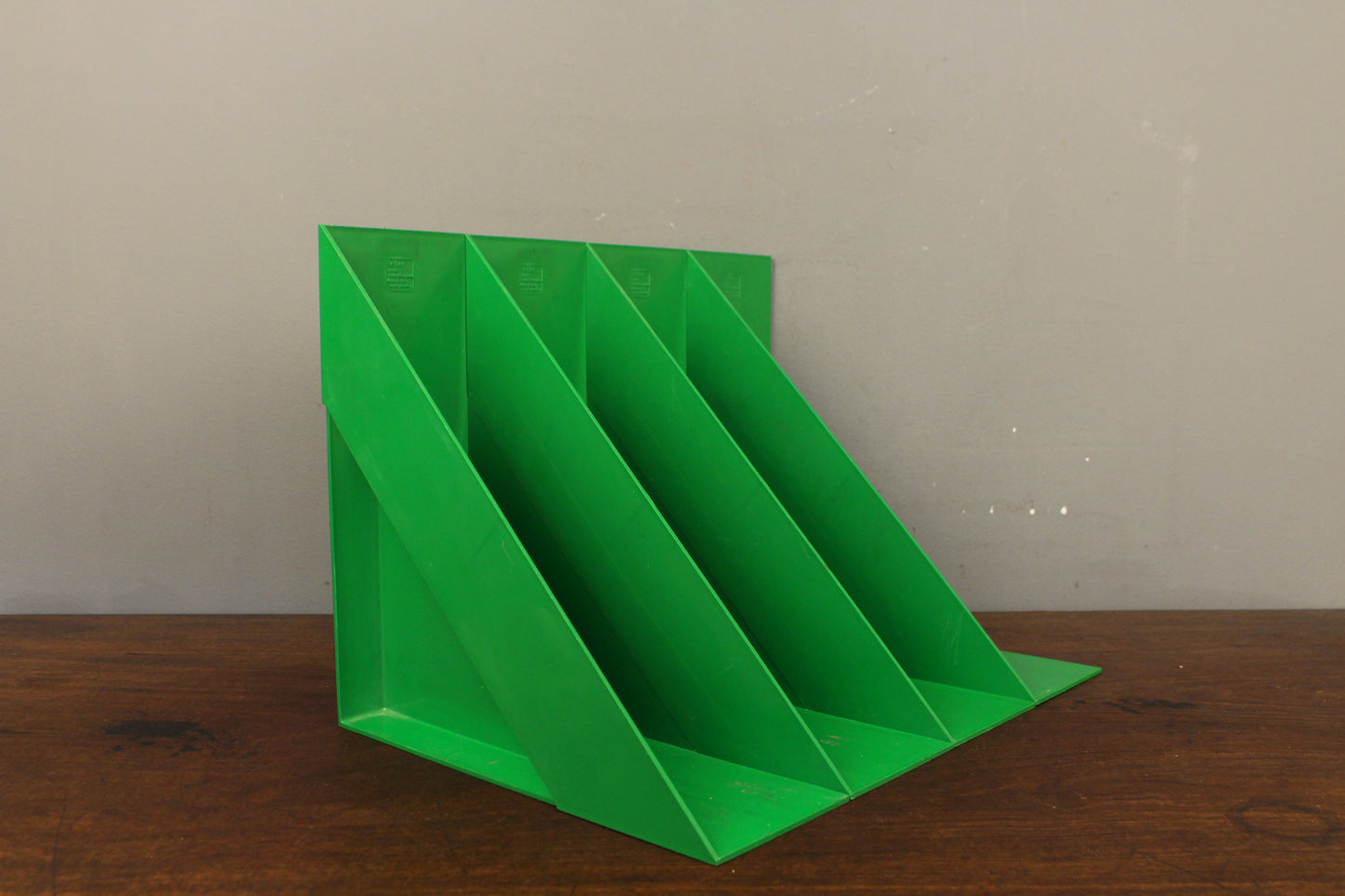 Heller Lime Record Rack
