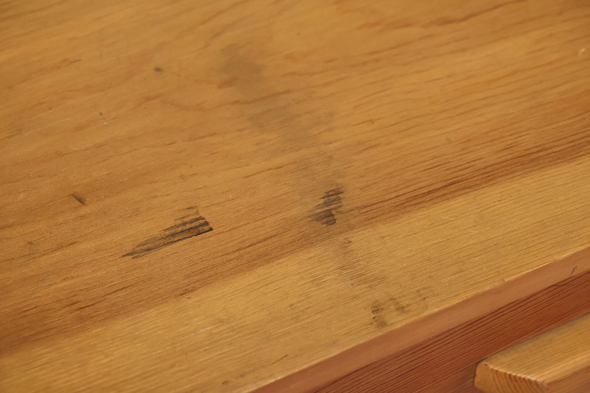 Slim Pine 3-Drawer Console