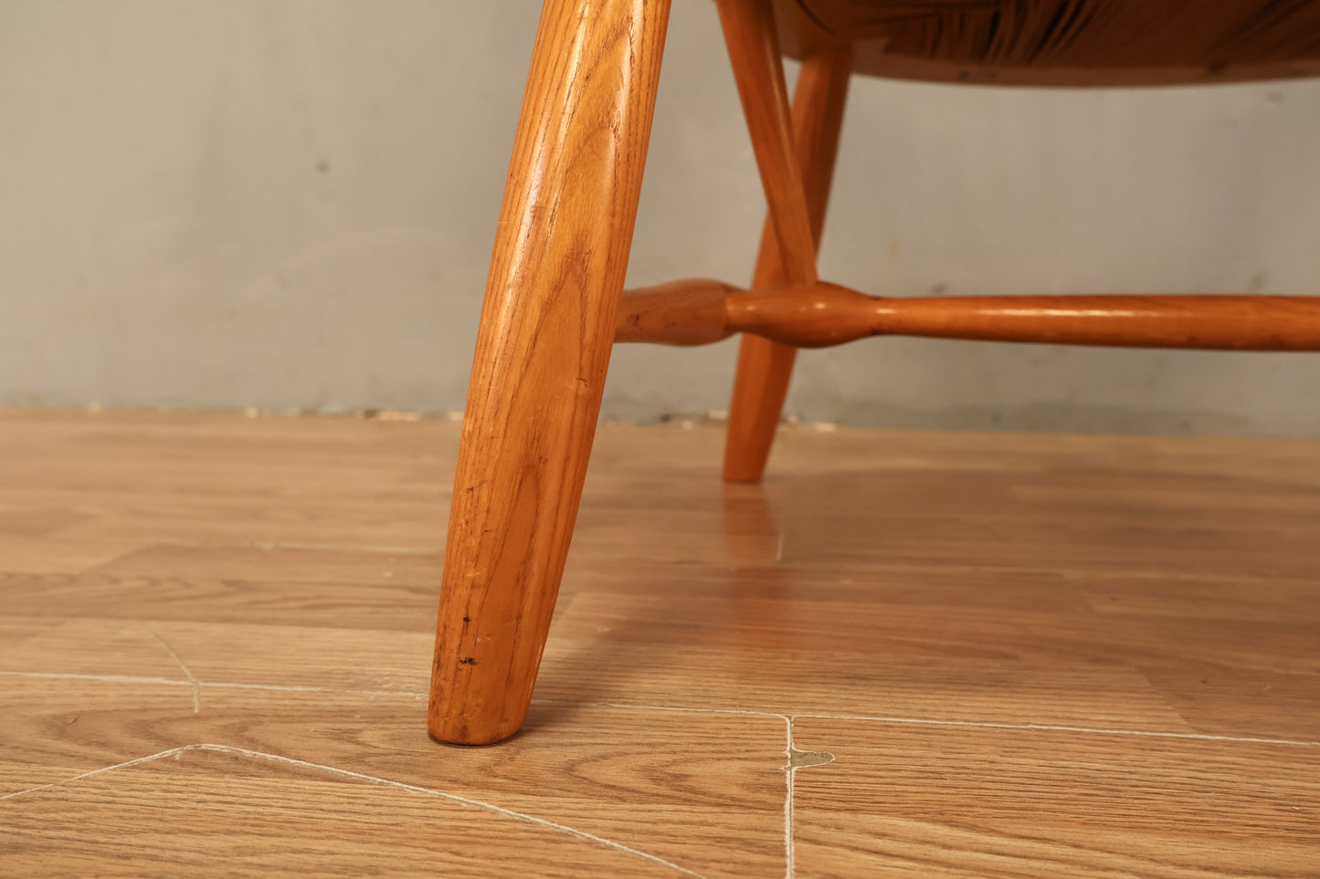 Hans Wegner Oak Peacock Chair