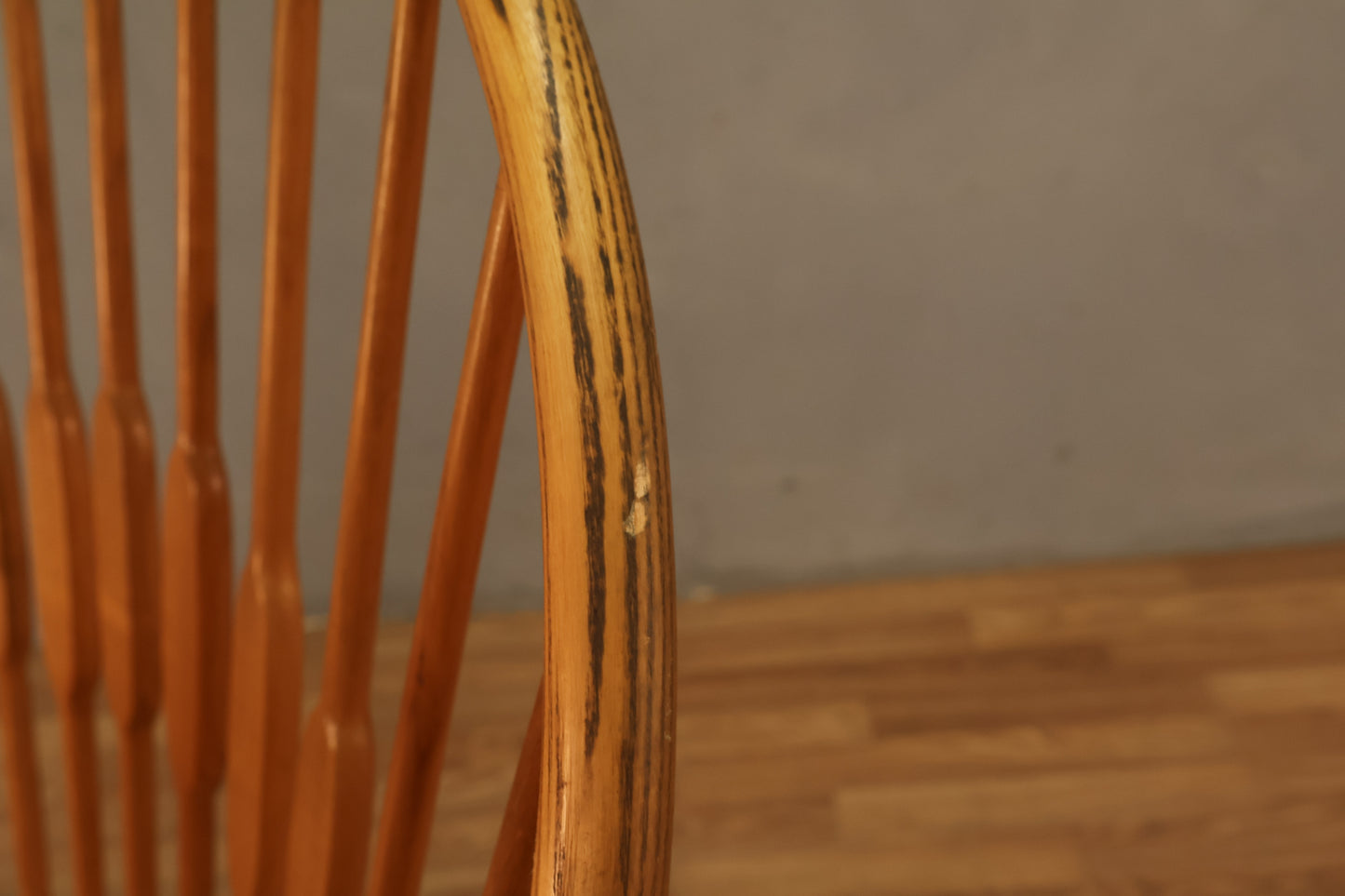 Hans Wegner Oak Peacock Chair