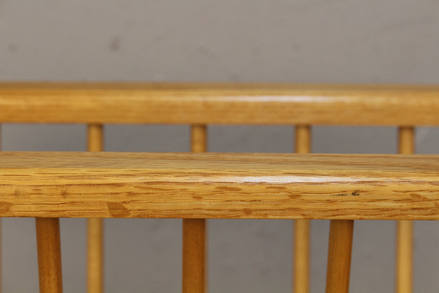 Golden Oak Magazine Rack A