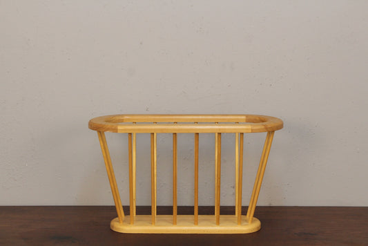 Golden Oak Magazine Rack B