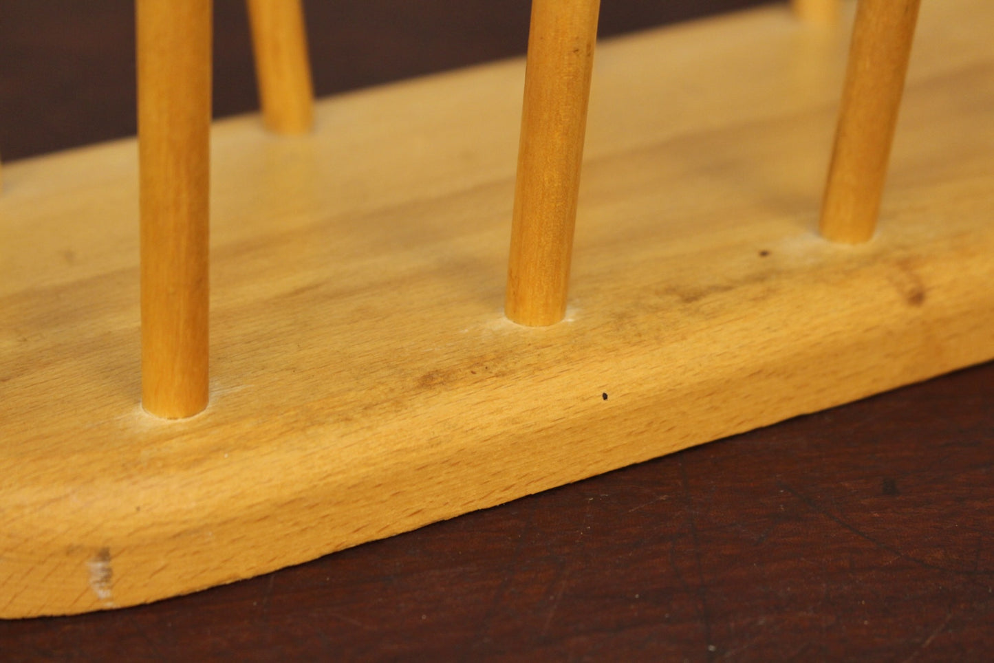 Golden Oak Magazine Rack B